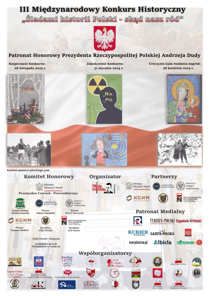 Konkurs Historyczny „Śladami historii Polski – skąd nasz ród”